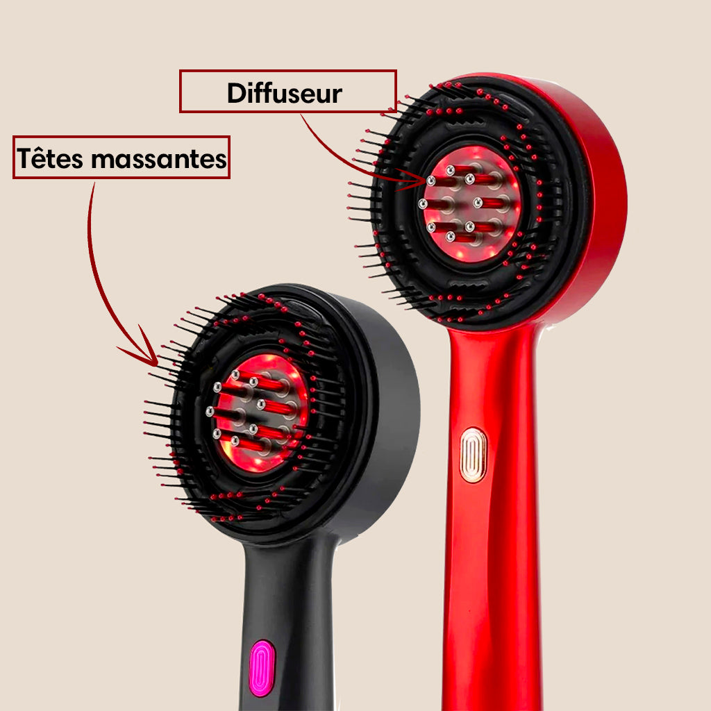 Hairsmyle™ — La brosse massante à diffusion d’huile
