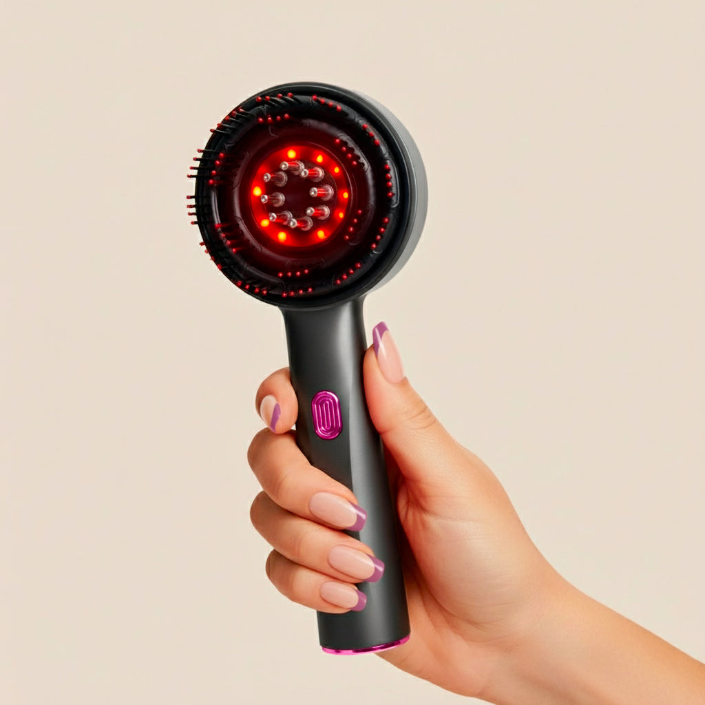 Hairsmyle™ — La brosse massante à diffusion d’huile